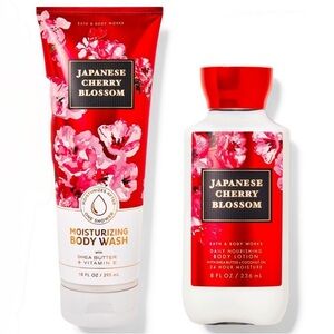 Bath & Body Works Japanese Cherry Blossom Body Wash & Lotion